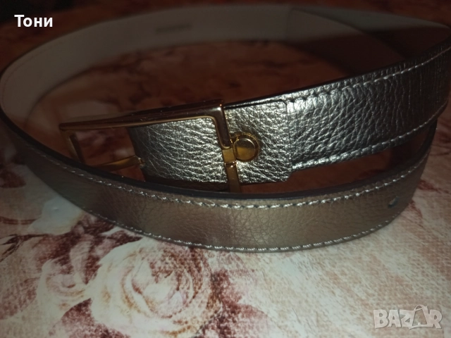 CORTI MILANO Оригинал Нов Дамски Колан от Естествена Кожа 90см., снимка 6 - Колани - 52777265