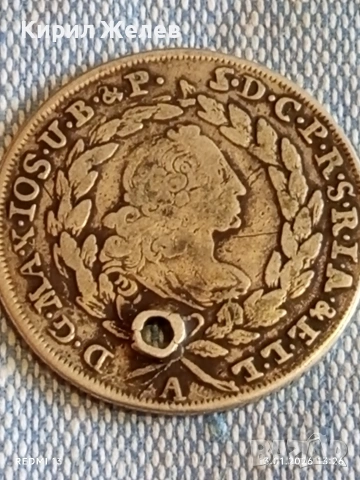 Сребърна монета 20 кройцера 1767г. Махсимилиян Йозеф Бавария 52968, снимка 7 - Нумизматика и бонистика - 53084444