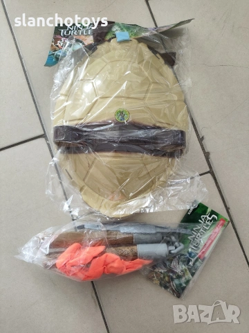 Комплект коруба с оръжия и маска на костенурка нинджа , снимка 5 - Играчки за стая - 48071394