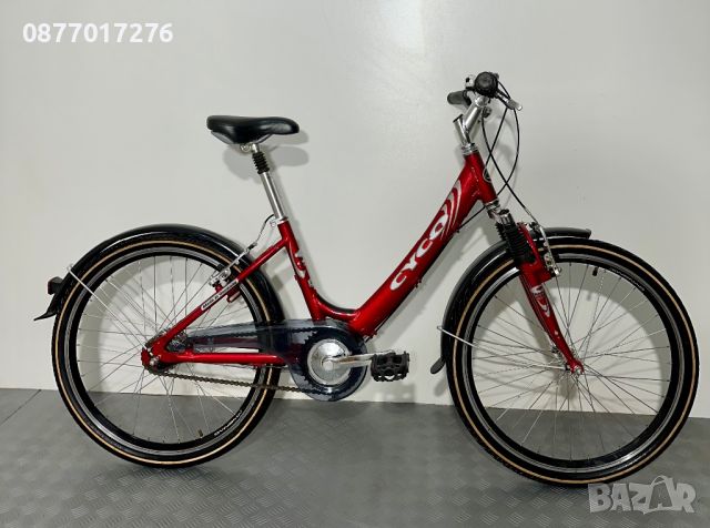 Дамски алуминиев велосипед CYCO 24 цола / колело /, снимка 6 - Велосипеди - 45597134
