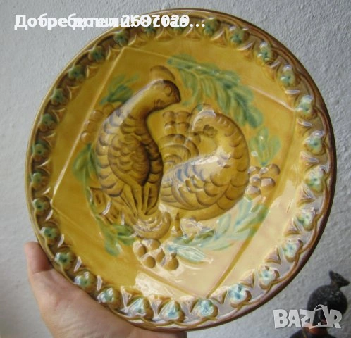 Чинии: круиз кораб чиния за стена  маркировка, пано, керамика глухар, снимка 6 - Други - 31781099