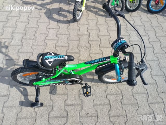 PASSATI Алуминиев велосипед 16" SENTINEL зелен, снимка 7 - Велосипеди - 45489843