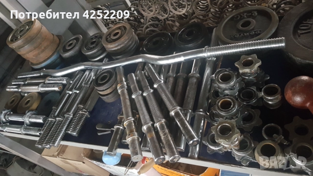 Дъмбели на килограм и лостове, снимка 10 - Фитнес уреди - 52042826