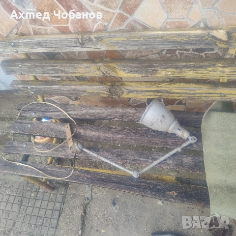 Продавам антична лампа , снимка 2 - Настолни лампи - 52361230