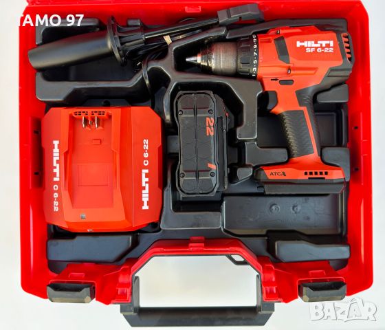 Hilti SF 6-22 ATC Nuron - Безчетков винтоверт 2023г., снимка 2 - Винтоверти - 46642003