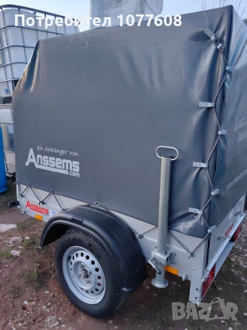 Регистрирано туристическо алуминиево ремарке Anssems, снимка 4 - Ремаркета - 53856415