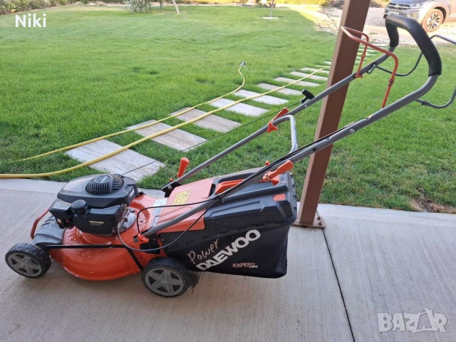 Бензинова косачка DAEWOO с функция мулчиране