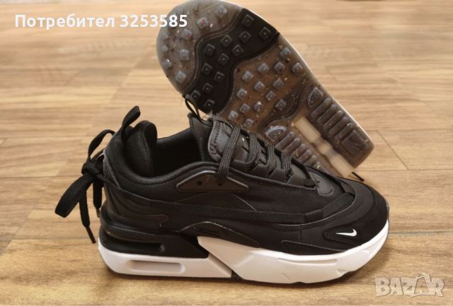 Дамски маратонки Nike Air Furyosa черно бял , снимка 2 - Маратонки - 45468864