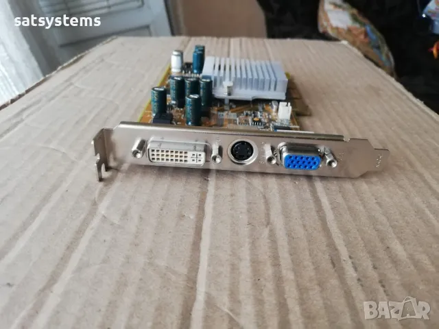 Видео карта NVidia GeForce 4 Chaintech MX440-8X 128MB DDR 128bit AGP, снимка 2 - Видеокарти - 47247437