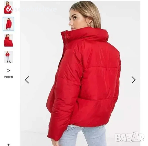 New Look ново червено дамско яке М размер, снимка 4 - Якета - 53486929