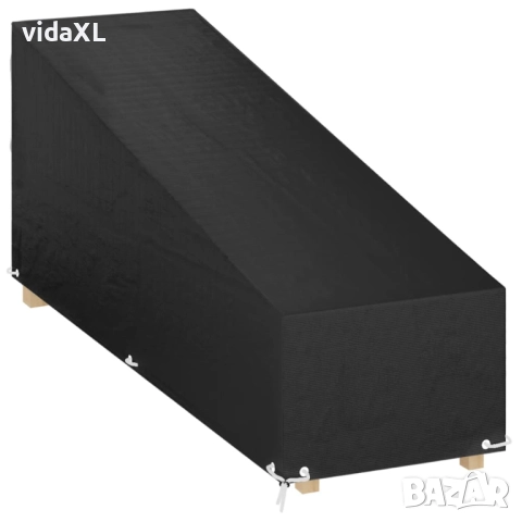 vidaXL Покривало за шезлонг 12 капси 200x65x35/60 см полиетилен(SKU:319344), снимка 1