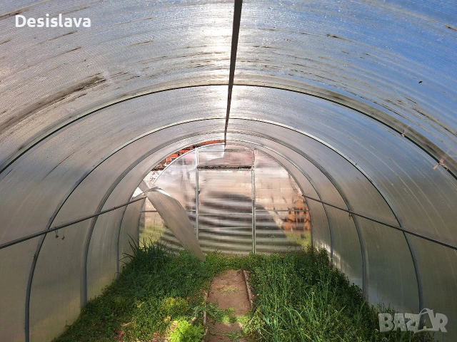 Оранжерия 6х3м с поликарбонат, снимка 4 - Други стоки за дома - 53844874