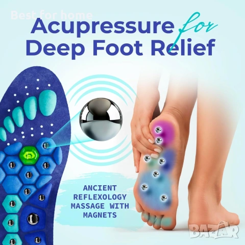 Стелки Akusoli, Магнитни стелки за обувки, снимка 7 - Други стоки за дома - 53761052