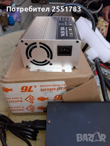 Мощно зарядно за литеви батери на 14.6в/30а, снимка 4 - Друга електроника - 53981629