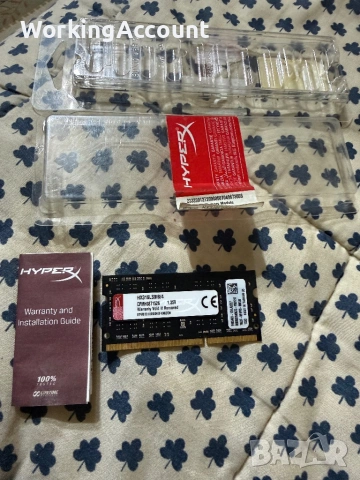 Продавам Рам Памет за лаптоп ddr3 4 гб 1600mhz, снимка 3 - RAM памет - 53457384