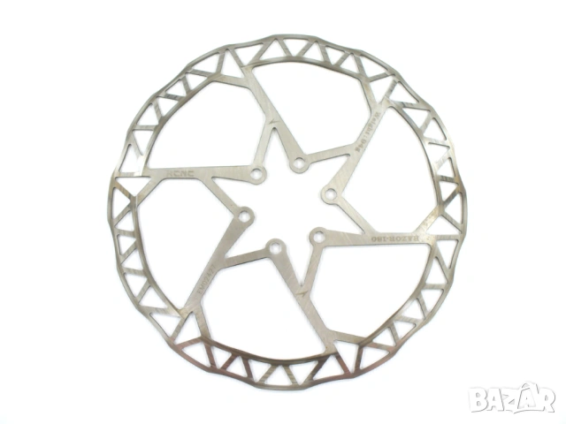 KCNC Razor 180mm 6-Bolt IS лек ротор диск за спирачки за МТБ планински и гравъл байк