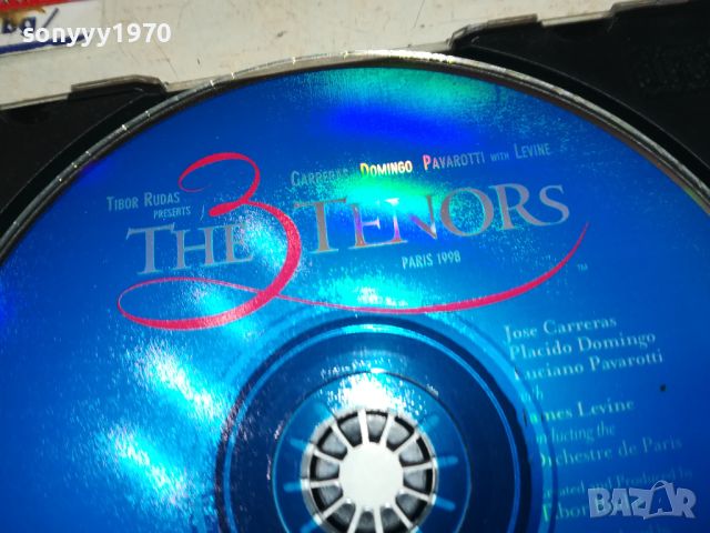 THE 3 TENORS CD 1805241748, снимка 8 - CD дискове - 45796119