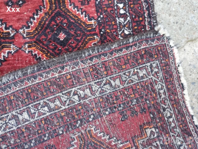 Ръчно тъкана вълнена пътека.Антика за ценители., снимка 5 - Пътеки - 51119531