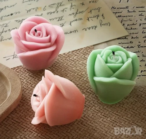 Молд роза 5,7 см (23), снимка 2 - Форми - 50772860