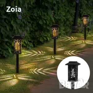 Декоративни соларни лампи за градина - 6бр.