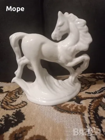 Статуетка порцеланов кон , снимка 4 - Статуетки - 50352132