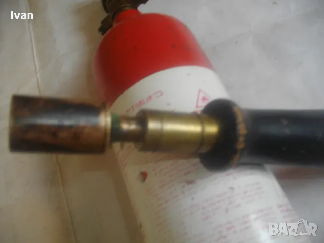KAYSER WERK ОРИГИНАЛНА НЕМСКА ГАЗОВА ГОРЕЛКА ПРОПАН-БУТАН СЪС ЗАРЕЖДАЕМА БУТИЛКА 3,0 кг ПОЧТИ НОВА, снимка 11 - Други инструменти - 49637920
