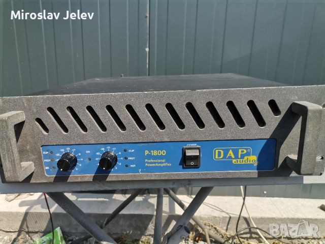 стъпало Dap audio p 1800, снимка 7 - Ресийвъри, усилватели, смесителни пултове - 46813954