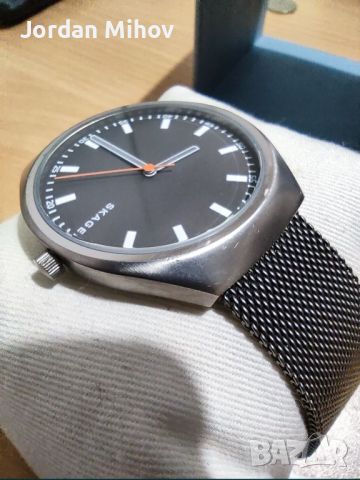 Мъжки стилен титаниев Часовник  Skagen SKW 6387, снимка 4 - Мъжки - 46600724