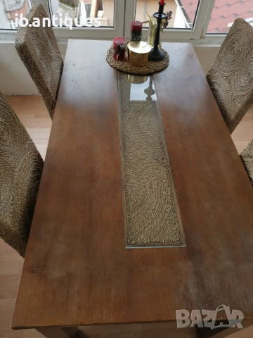 Трапезна маса и столове , снимка 8 - Маси - 52697358