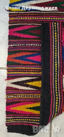 Старинни родопски килимчета 2 бр, снимка 4 - Антикварни и старинни предмети - 50568145