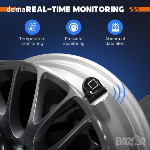 TPMS сензори за налягане в гумите, 4 броя, 1862980, 2036832, 2318530 за Ford, снимка 5 - Части - 50536543