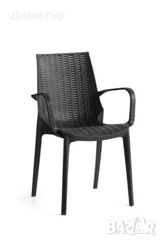 Комплект маса + 6 стола или 4 стола ратан 3 цвята и размери маси мод.5, снимка 6 - Маси - 54235396