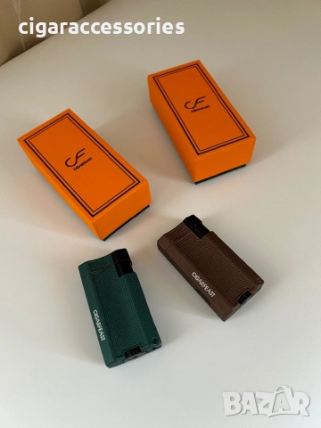 Запалка за пури с турбо пламък и вграден пънч - 2 цвята + кутия, снимка 10 - Запалки - 52799676