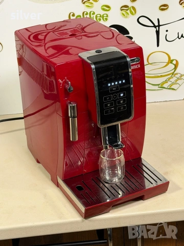 Кафемашина кафе автомат delonghi dinamica с гаранция, снимка 9 - Кафемашини - 53050379