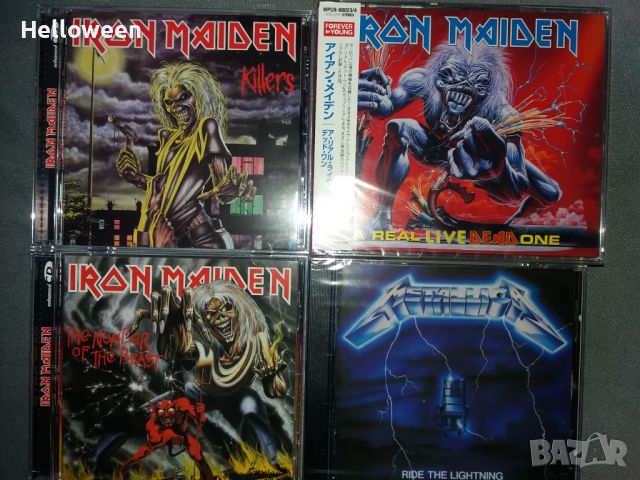 Iron Maiden,Metallica,Hardline,Cinderella,Riot - Japan New Discs, снимка 3 - CD дискове - 46396293