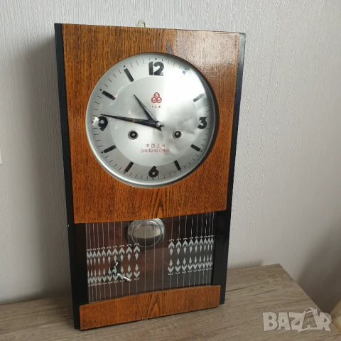 Стар стенен часовник, снимка 3 - Антикварни и старинни предмети - 50524644