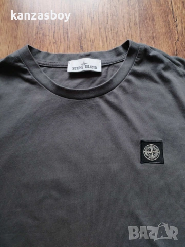 Stone Island - страхотна мъжка тениска 2XL, снимка 2 - Тениски - 53910839