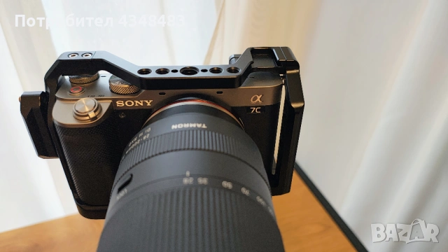Фотоапарат Sony a7c сребрист
