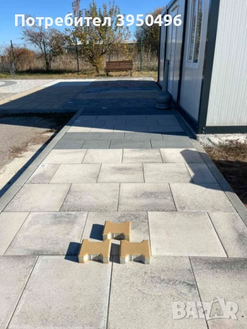 Паваж Бехатон /2Т/, 6см, цвят: охра - #Земелрок, снимка 2 - Строителни материали - 53059916