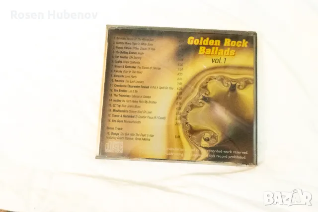 Ballads Golden Rock Vol.1, снимка 3 - CD дискове - 49216408