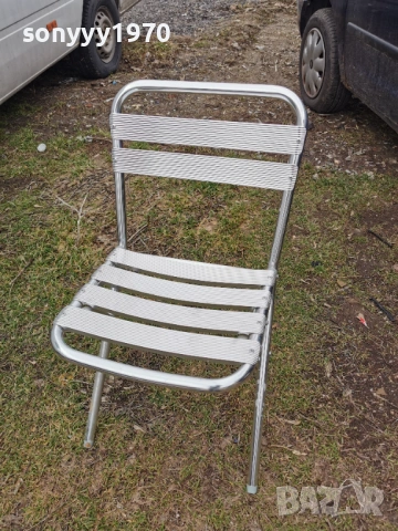 АЛУМИНИЕВ СТОЛ ОТ ГЕРМАНИЯ 1402261747, снимка 7 - Столове - 53477465