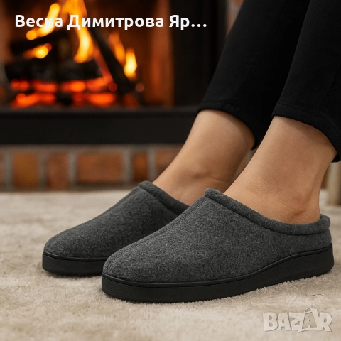 Топли и удобни домашни чехли – комфорт за всяка стъпка, снимка 3 - Чехли - 51664623