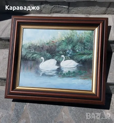 Картина Лебеди