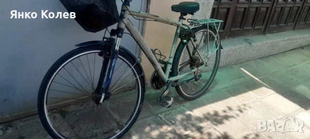 Велосипед мъжки с алуминиева рамка, шимано, амортисьори, снимка 6 - Велосипеди - 50957218