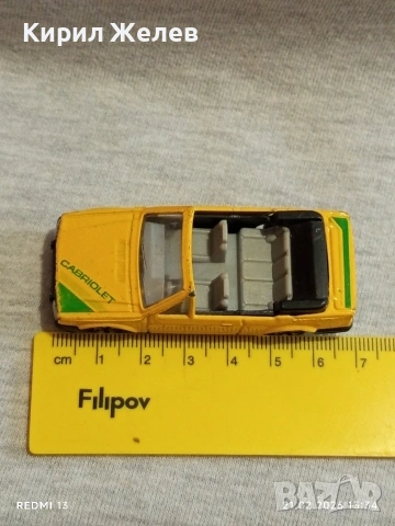 Метална количка кабриолет ретро стил за КОЛЕКЦИЯ ДЕКОРАЦИЯ 36561, снимка 6 - Колекции - 53571777