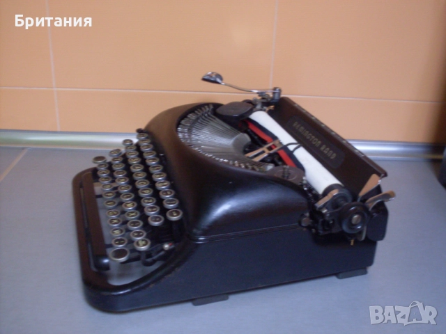 Стара американска пишеща машина с куфар- Ремингтон., снимка 10 - Антикварни и старинни предмети - 51622578