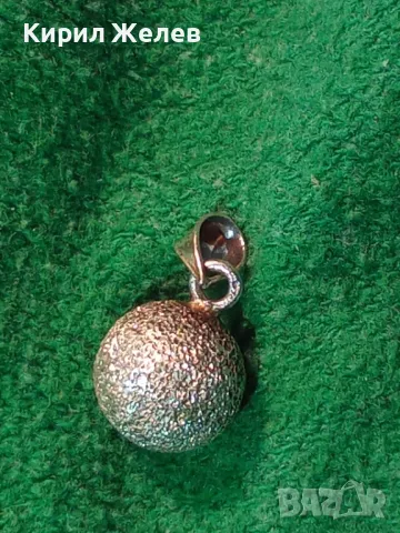 ВИНТИДЖ АРТ СРЕБЪРЕН ПЕНДАНТ ТОПЧЕ СРЕБРО 925 ПРОБА МЕДАЛЬОН 29065, снимка 13 - Колиета, медальони, синджири - 49001829