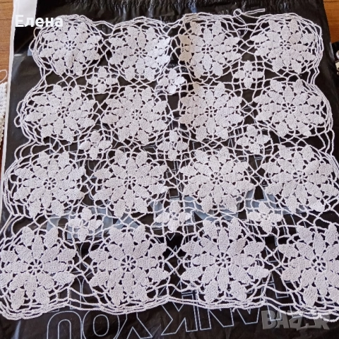 Плетени каренца на една кука , снимка 8 - Декорация за дома - 52009368