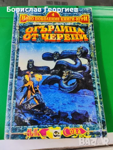 Книга игра огърлица от черепи Дейв Морис , снимка 1 - Детски книжки - 47409563