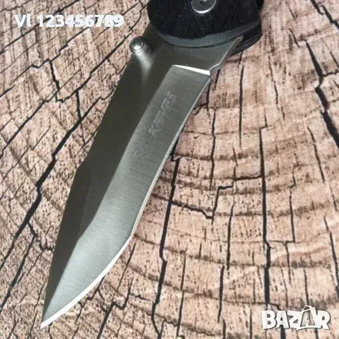 Сгъваем джобен нож Knives с клипс и калъф 90x215, снимка 3 - Ножове - 49445848